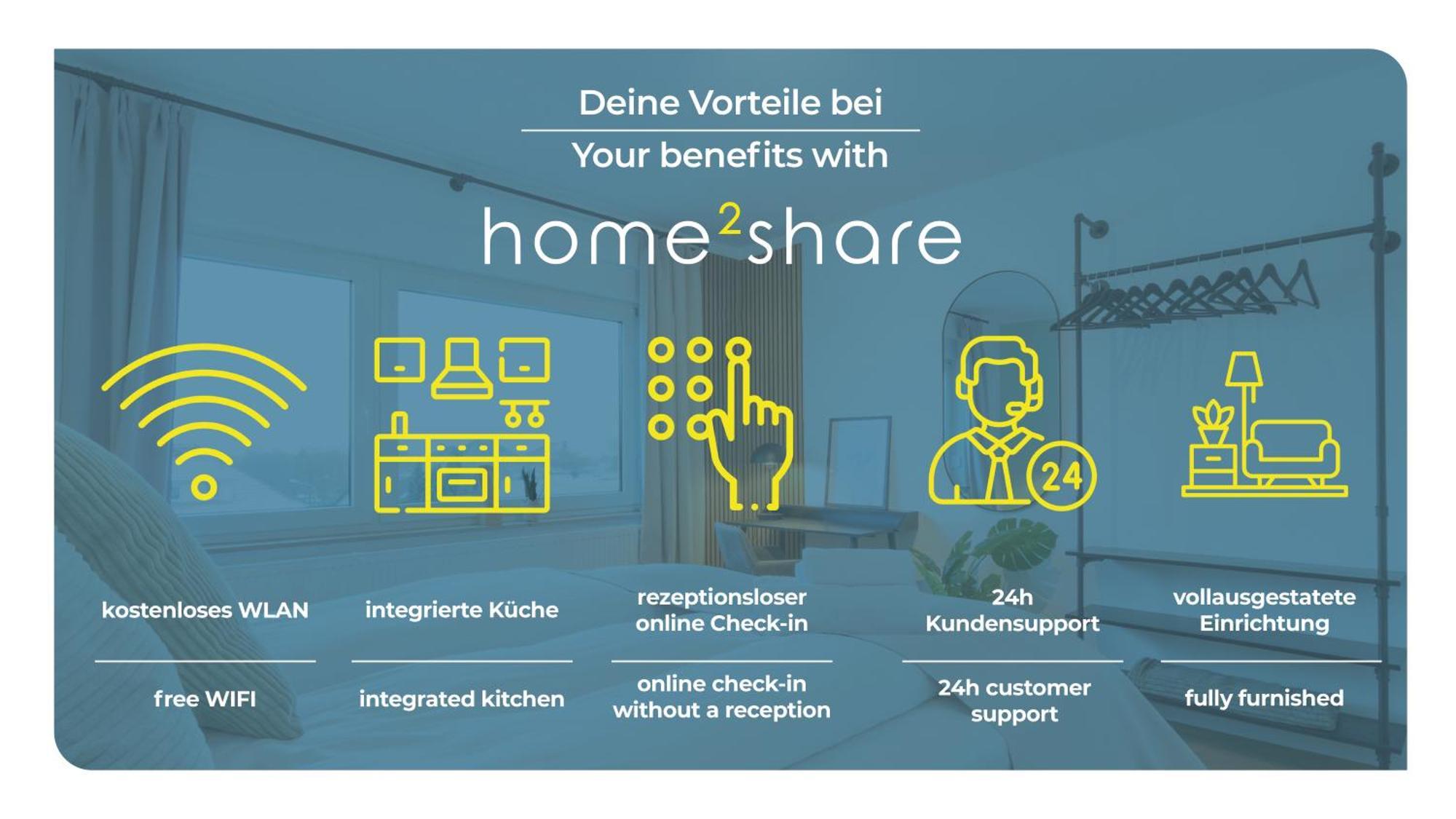 Schoene Apartments I Private Parkplaetze I Home2Share 뮌스터 외부 사진